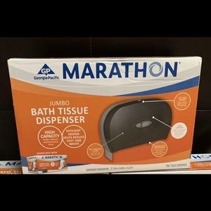 Commercial size toilet paper dispensers by Marathon.  New in the box! $20
